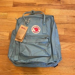 Fjallraven Kanken sky blue backpack